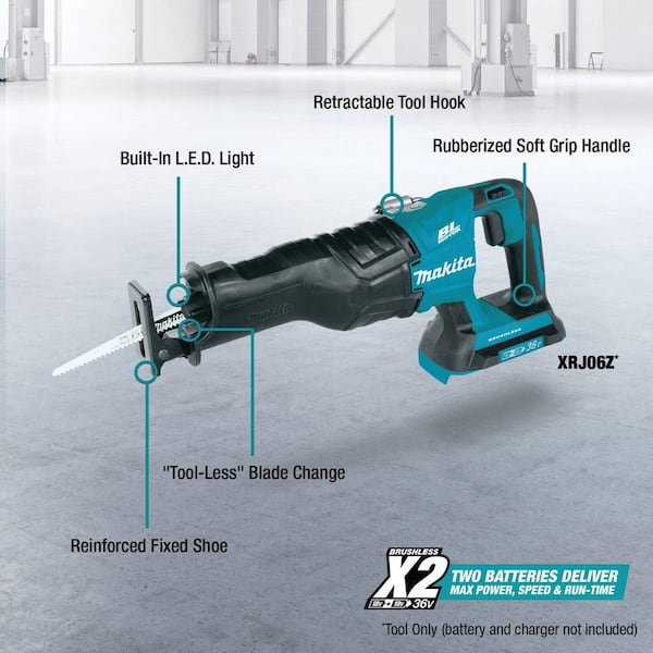 18V X2 (36V) LXT Lithium-Ion Brushless Cordless Reciprocating Saw (Tool Only)