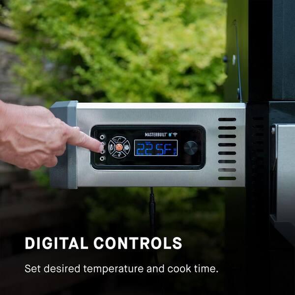 Gravity Series? 800 Digital WiFi Charcoal Grill, Griddle and Smoker in Black