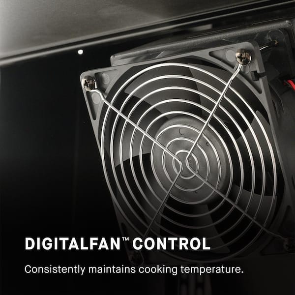 Gravity Series? 800 Digital WiFi Charcoal Grill, Griddle and Smoker in Black