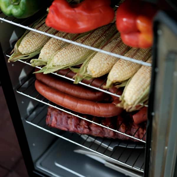 30 in. Digital Electric Smoker in Black