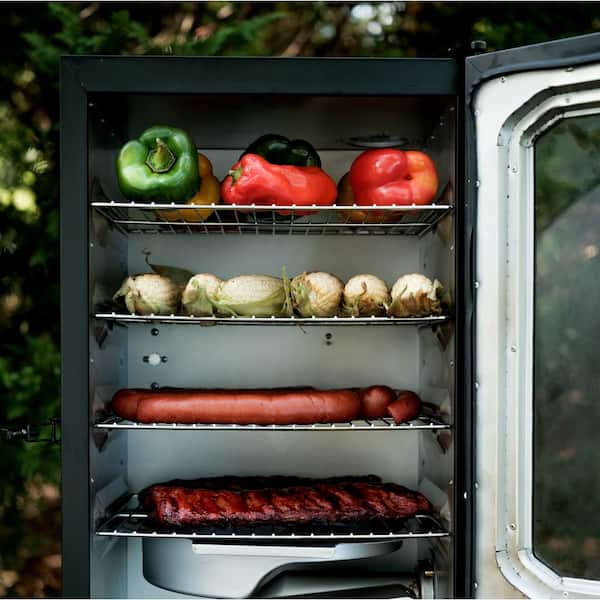 30 in. Digital Electric Smoker in Black