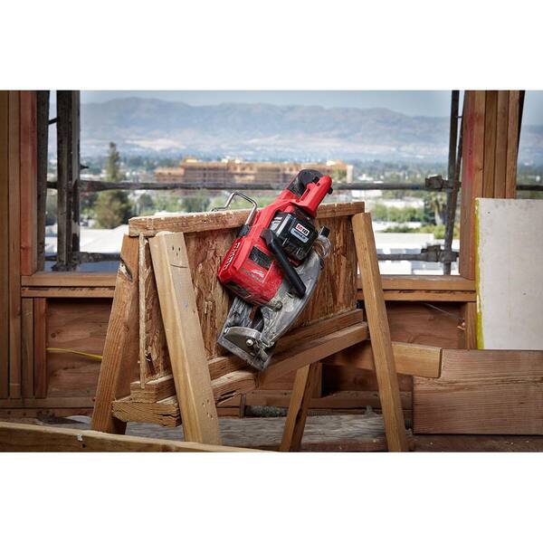 M18 FUEL 18V Lithium-Ion Cordless 7-1/4 in. Rear Handle Circular Saw with 30-Degree Framing Nailer (2-Tool)