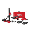 MX FUEL Lithium-Ion Cordless Handheld Core Drill Kit with Stand, 2 Batteries and Charger