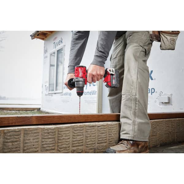 M18 FUEL 18V Lithium-Ion Brushless Cordless 1/2 in. Hammer Drill/Driver (Tool-Only)