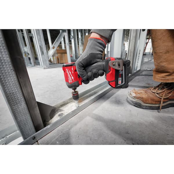 M18 FUEL 18V Lithium-Ion Brushless Cordless 1/4 in. Hex Impact Driver (Tool-Only)
