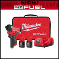 M12 FUEL 12V Lithium-Ion Brushless Cordless 1/4 in. Hex Impact Driver Kit w/Two 2.0Ah Batteries, Charger&Soft Case