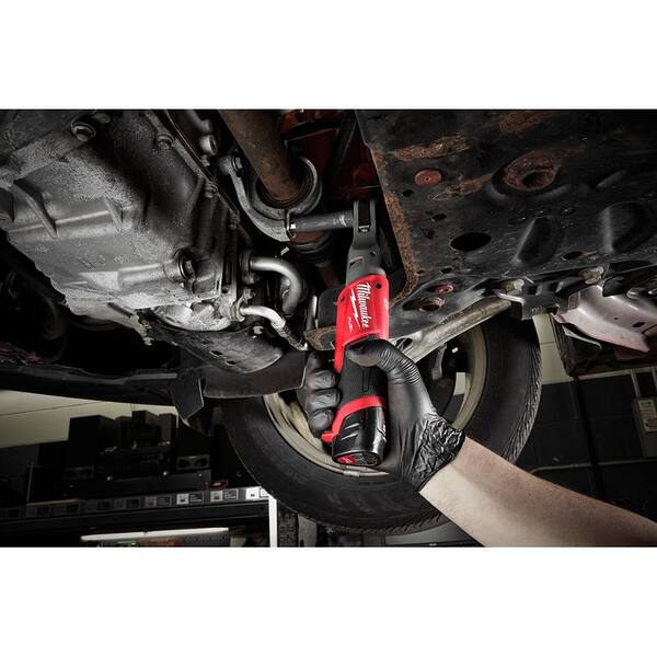 M12 FUEL 12V Lithium-Ion Brushless Cordless Stubby 3/8 in. Impact Wrench / 3/8 in. Ratchet/Die Grinder (3-Tool)