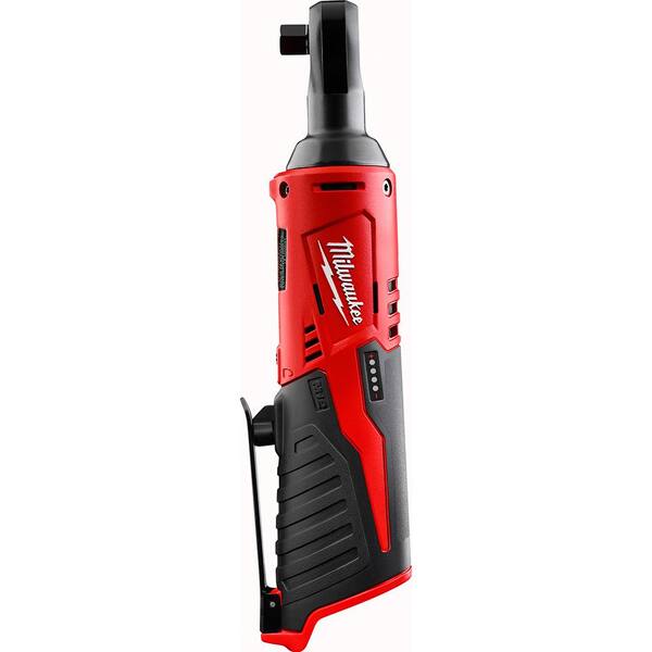 M12 FUEL 12V Lithium-Ion Brushless Cordless Stubby 3/8 in. Impact Wrench Kit with M12 3/8 in. Ratchet