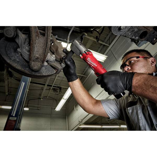 M12 FUEL 12V Lithium-Ion Brushless Cordless 3/8 in. and 1/2 in. Right Angle Impact Wrenches Set (2-Tool)