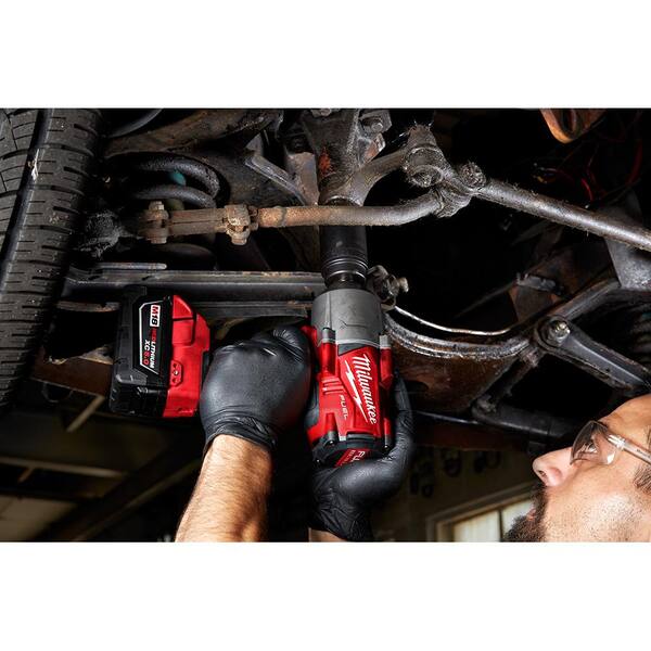 M18 FUEL 18V Lithium-Ion Brushless Cordless 1/2 in. and 3/8 in. Impact Wrench with Friction Ring (2-Tool)