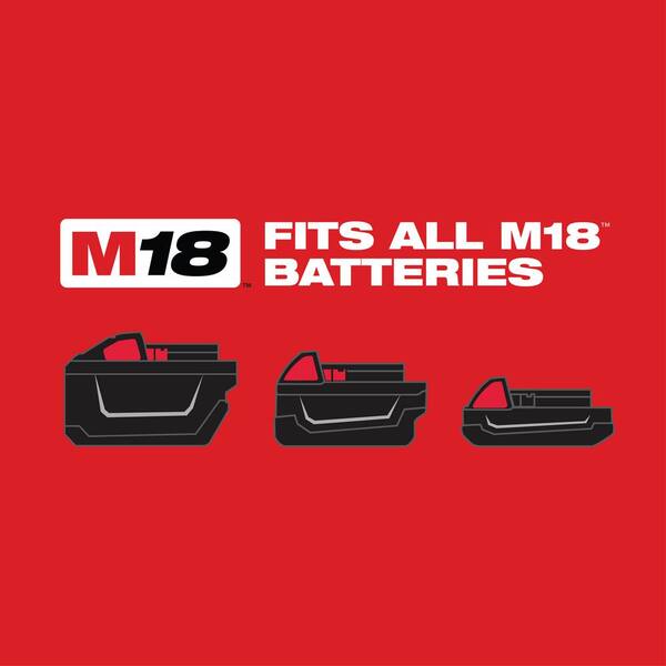 M18 FUEL ONE-KEY 18V Lithium-Ion Brushless Cordless 7/16 in. Hex Impact Wrench Kit with 2 5.0 Ah Batteries Tool Bag