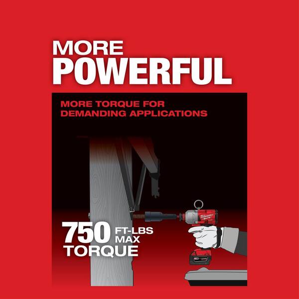 M18 FUEL ONE-KEY 18V Lithium-Ion Brushless Cordless 7/16 in. Hex Impact Wrench Kit with 2 5.0 Ah Batteries Tool Bag