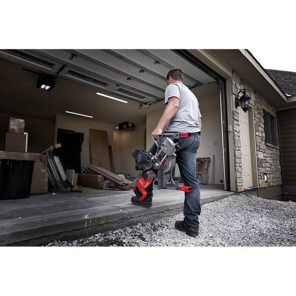 M18 FUEL 18V Lithium-Ion Brushless Cordless 7-1/4 in. Dual Bevel Sliding Compound Miter Saw with Stand (Tool-Only)