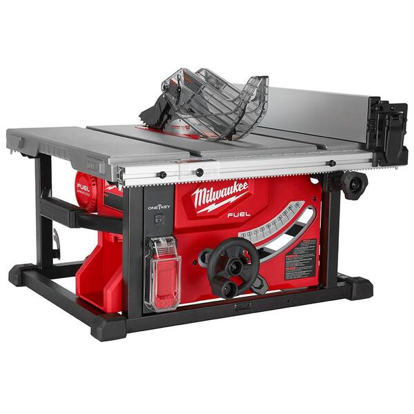 M18 FUEL 18V Lithium-Ion Brushless 12 in. Cordless Dual Bevel Sliding Compound Miter Saw with 8-1/4 in. Table Saw
