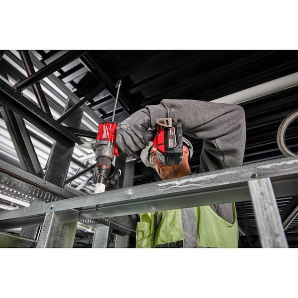 M18 FUEL 18-V Lithium-Ion Brushless Cordless 1/2 in. Drill/Driver Kit with (3) 5.0Ah Batteries, Charger and Hard Case