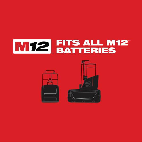 M12 12V Lithium-Ion HACKZALL Cordless Reciprocating Saw Kit with M12 Oscillating Multi-Tool & 6.0Ah XC Battery Pack