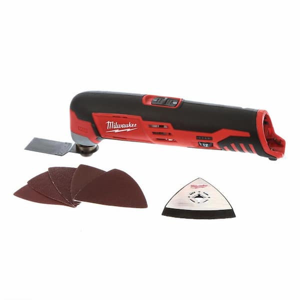 M12 12V Lithium-Ion Cordless Drill Driver/Impact Driver Combo Kit with Oscillating Multi-Tool and Jig Saw