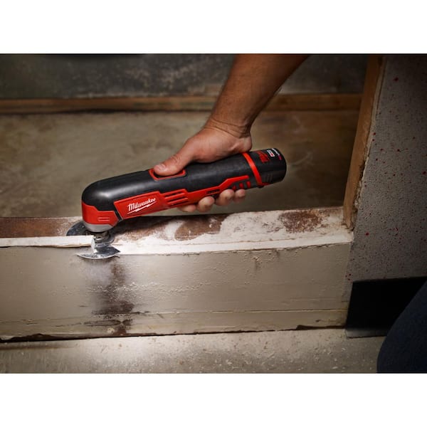 M12 12V Lithium-Ion Cordless Drill Driver/Impact Driver Combo Kit with Oscillating Multi-Tool and Jig Saw