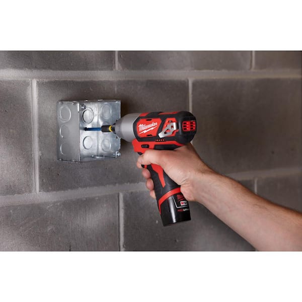 M12 12V Lithium-Ion Cordless Drill Driver/Impact Driver Combo Kit (2-Tool) With Two Free M12 1.5Ah Batteries