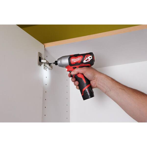 M12 12V Lithium-Ion Cordless Combo Tool Kit (3-Tool) w/(2) 1.5Ah Batteries, (1) Charger, (1) Tool Bag