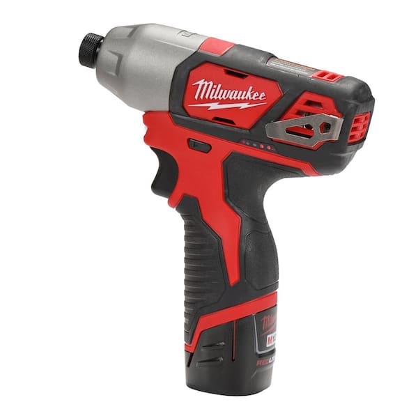 M12 12V Lithium-Ion Cordless Combo Tool Kit (3-Tool) w/(2) 1.5Ah Batteries, (1) Charger, (1) Tool Bag
