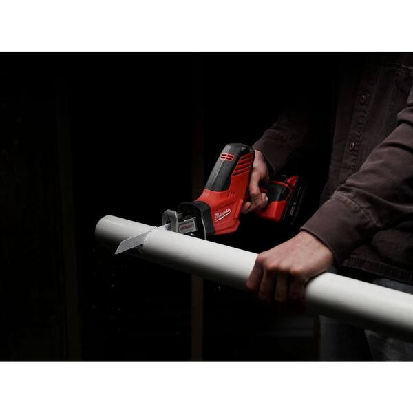 M18 18V Lithium-Ion Cordless HACKZALL Reciprocating Saw with Carbide Teeth Metal Cutting SAWZALL Saw Blade