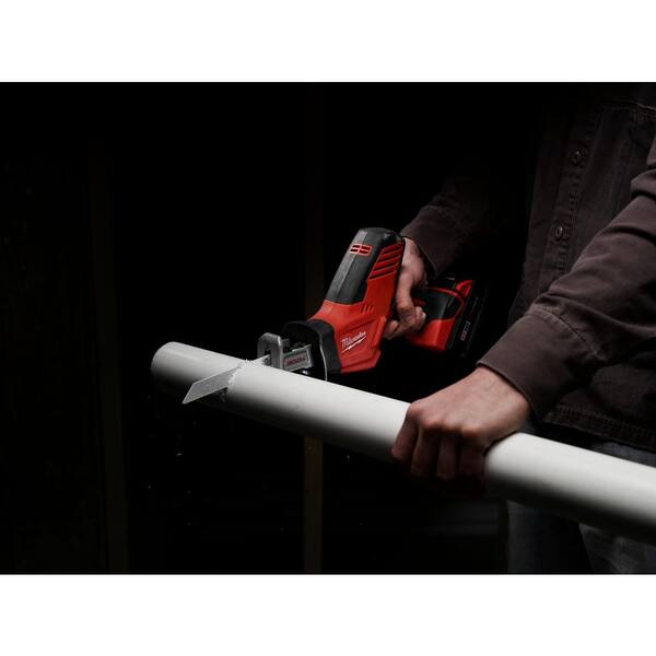 M18 18V Lithium-Ion Cordless HACKZALL Reciprocating Saw with 2.0 Ah Compact Battery