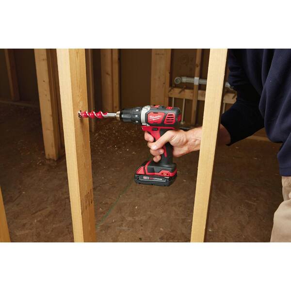M18 18V Lithium-Ion Cordless Drill Driver/Impact Driver Combo Kit (2-Tool) W/ Reciprocating Saw & Cut-Off/Grinder