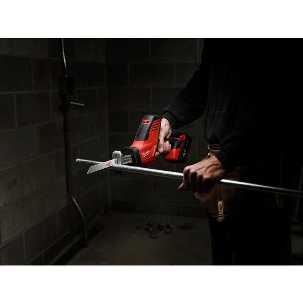 M18 18V Lithium-Ion Cordless Drill Driver/Impact Driver Combo Kit (2-Tool) with (2) Batteries, and Reciprocating Saw