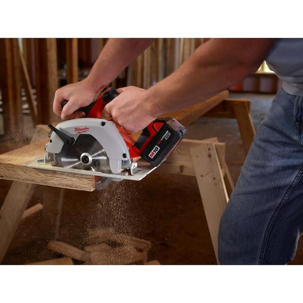 M18 18V Lithium-Ion Cordless Drill Driver/Impact Driver Combo Kit (2-Tool) W/ Circular Saw