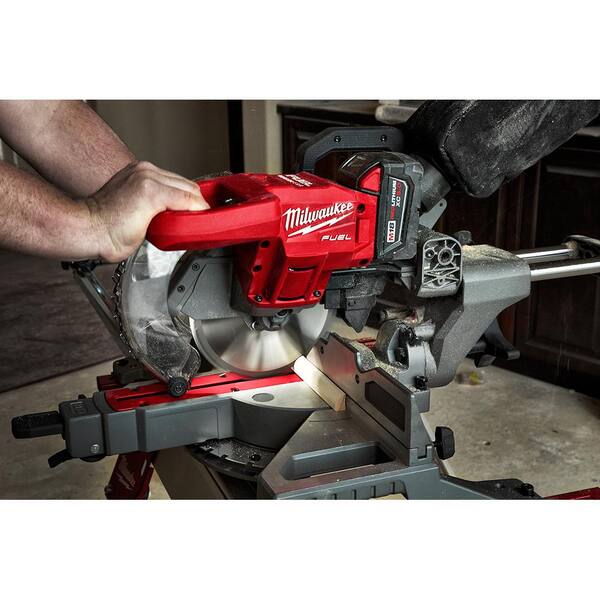 M18 18V Lithium-Ion Cordless Combo Kit (8-Tool) with FUEL 7-1/4 in. Dual Bevel Sliding Compound Miter Saw