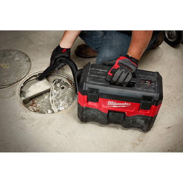 M18 18V Lithium-Ion Cordless Combo Tool Kit (4-Tool) w/ Wet/Dry Vacuum and Additional 5.0Ah Battery