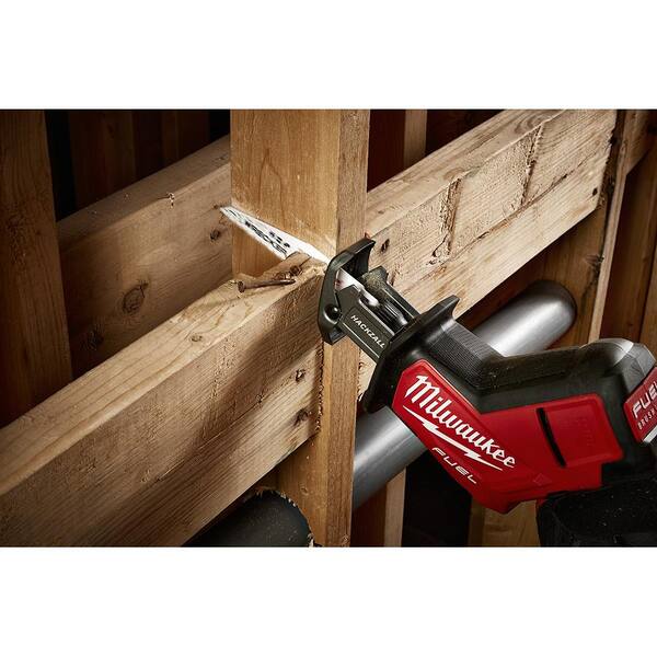 M18 FUEL 18V Lithium-Ion Brushless Cordless HACKZALL Reciprocating Saw Kit with Carbide Teeth AX SAWZALL Blade