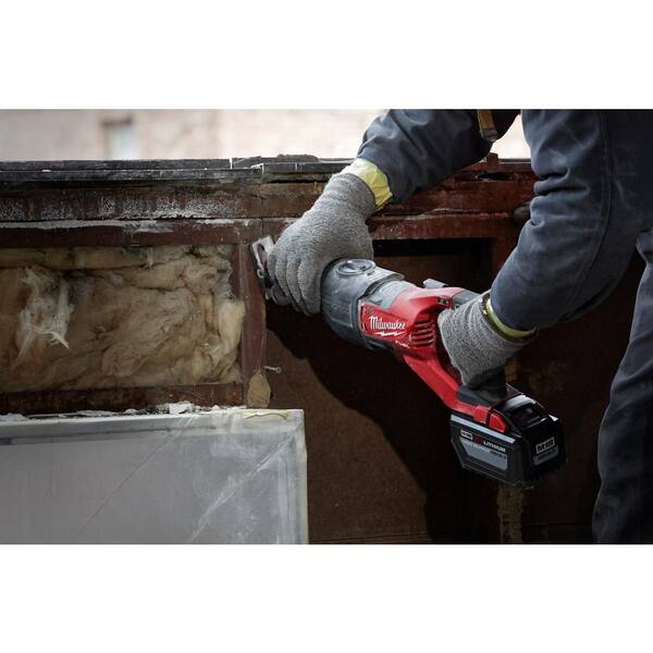 M18 FUEL 18V Lithium-Ion Brushless Cordless SUPER SAWZALL Orbital Reciprocating Saw W/ HIGH OUTPUT XC 8.0Ah Battery
