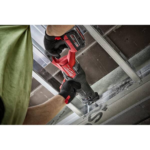 M18 FUEL GEN-2 18V Lithium-Ion Brushless Cordless SAWZALL Reciprocating Saw with (1) High Output 12.0 Ah Battery