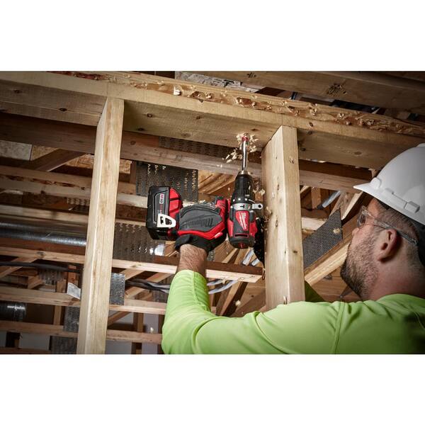 M18 18V Lithium-Ion Brushless Cordless Hammer Drill and Impact Combo Kit with Free M18 2 Gal. Wet/Dry Vacuum