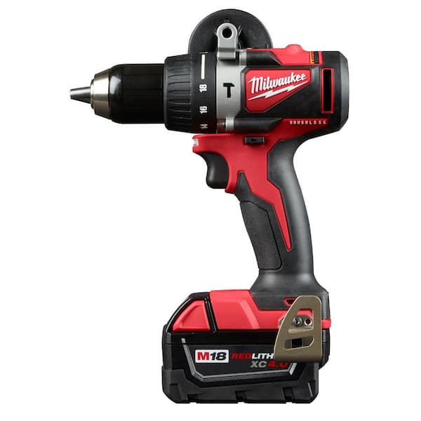 M18 18V Lithium-Ion Brushless Cordless Hammer Drill and Impact Combo Kit with Free M18 2 Gal. Wet/Dry Vacuum