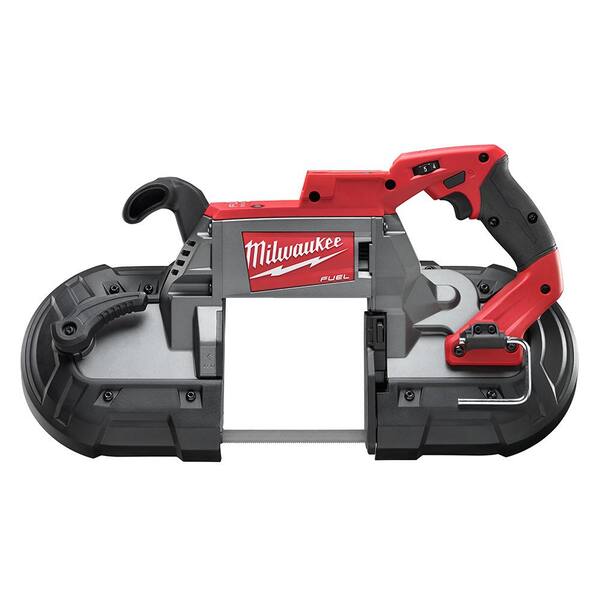 M18 FUEL 18-V Lithium-Ion Brushless Cordless Hammer Drill and Impact Driver Combo Kit (2-Tool) with Deep Cut Band Saw
