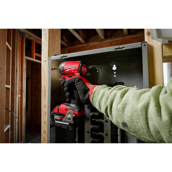 M18 FUEL 18-Volt Li-Ion Brushless Cordless Hammer Drill and Impact Driver Combo Kit (2-Tool) with 4 Batteries & Grinder