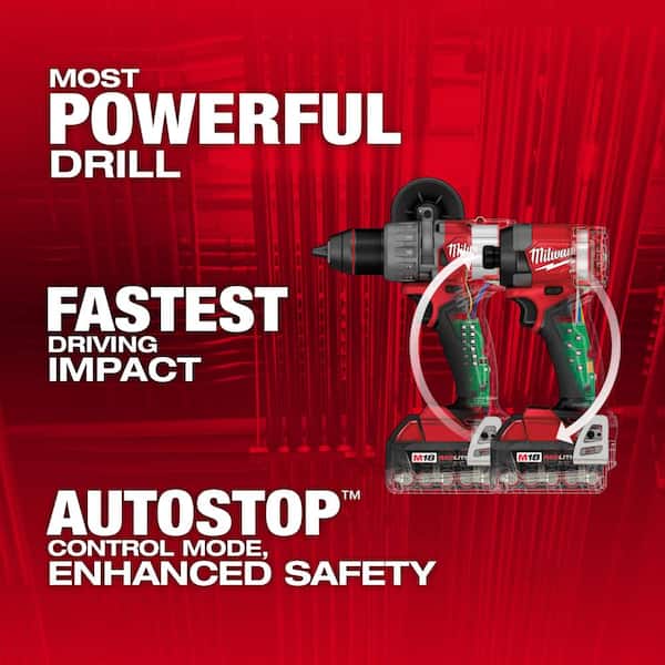 M18 FUEL 18-V Li-Ion Brushless Cordless Hammer Drill/Impact Driver Combo Kit (2-Tool) w/Bi-Metal Hole Saw Set (11-Piece)