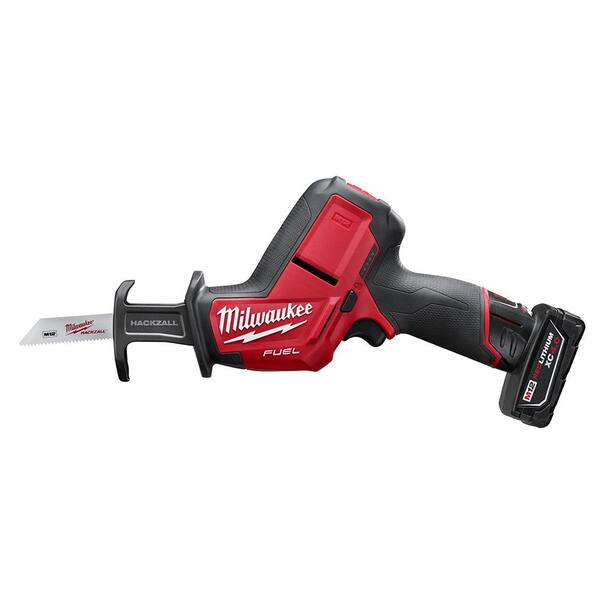 M12 FUEL 12V Lithium-Ion Brushless Cordless HACKZALL Reciprocating Saw Kit with 6.0Ah Battery