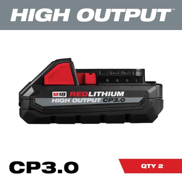 M18 18V Lithium-Ion Cordless SAWZALL Reciprocating Saw with Two 3.0Ah Batteries