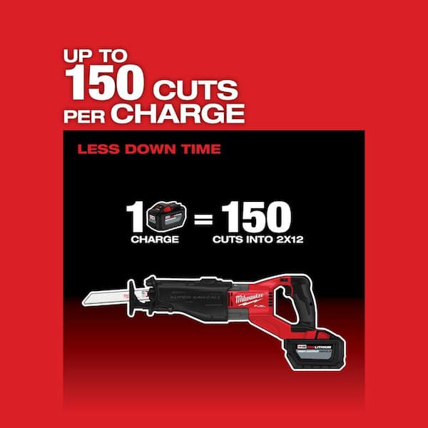 M18 FUEL 18V Lithium-Ion Brushless Cordless Super SAWZALL Orbital Reciprocating Saw (Tool-Only)