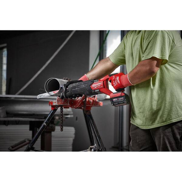 M18 FUEL 18-Volt Lithium-Ion Brushless Cordless SAWZALL w/7-1/4 in. Rear Handle Circ Saw, Two 6 Ah High Output Batteries