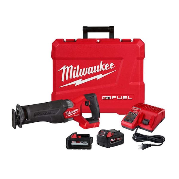 M18 FUEL 18V Lithium-Ion Brushless Cordless SAWZALL Reciprocating Saw Kit W/6.0Ah Battery
