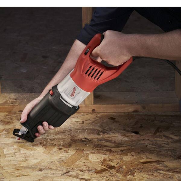 15 Amp 1-1/4 in. Stroke Orbital SUPER SAWZALL Reciprocating Saw W/ Hard Case & Carbide SAWZALL? Blade