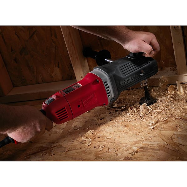 13 Amp Corded 1/2 in. Super Hawg Hole Hawg Right Angle Drill Driver