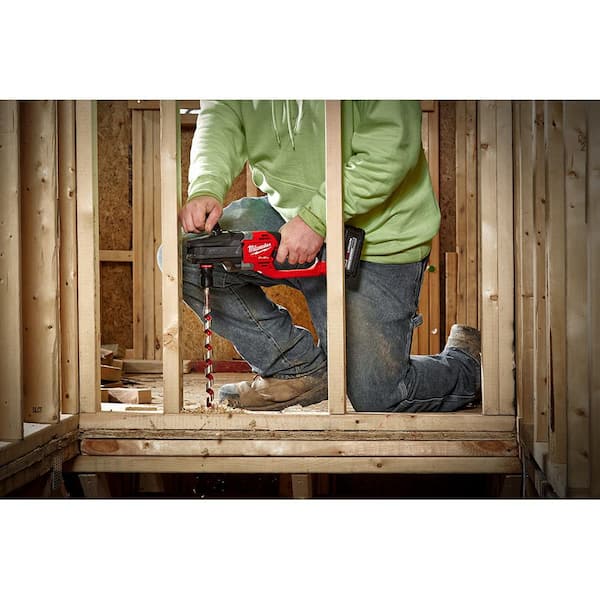 M18 FUEL 18V Lithium-Ion Brushless Cordless Hole Hawg 7/16 in. Right Angle Drill W/ Quick-Lok (Tool-Only)