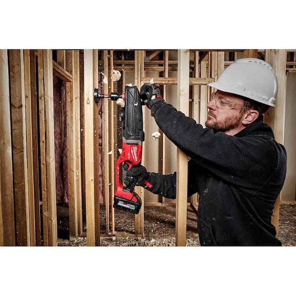 M18 FUEL 18V Lithium-Ion Brushless Cordless GEN 2 SUPER HAWG 7/16 in. Right Angle Drill (Tool-Only)