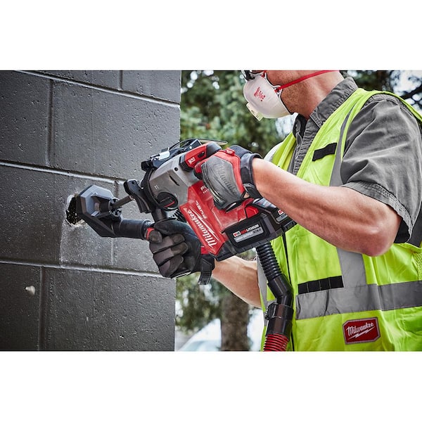 M18 FUEL 18V Lithium-Ion Brushless 1 in. Cordless SDS-Plus Rotary Hammer Kit with 4-1/2 in./5 in. Grinder